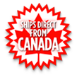 Ships directly from Canada!